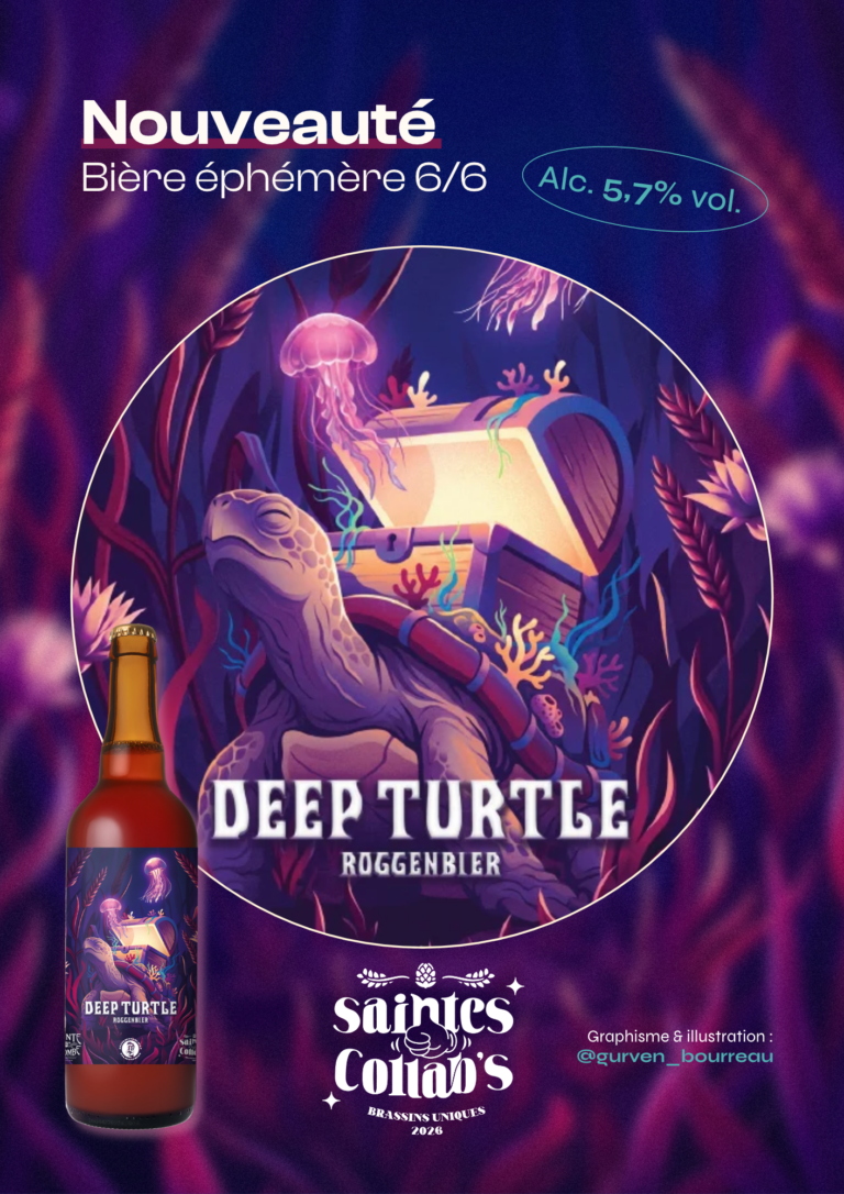 Saintes Collabs 6/6 : Deep Turtle