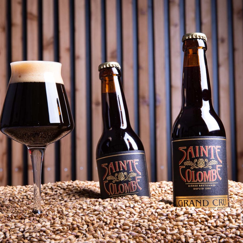 Grand Cru - Bière Brune Artisanale de la Brasserie Sainte Colombe près de Rennes